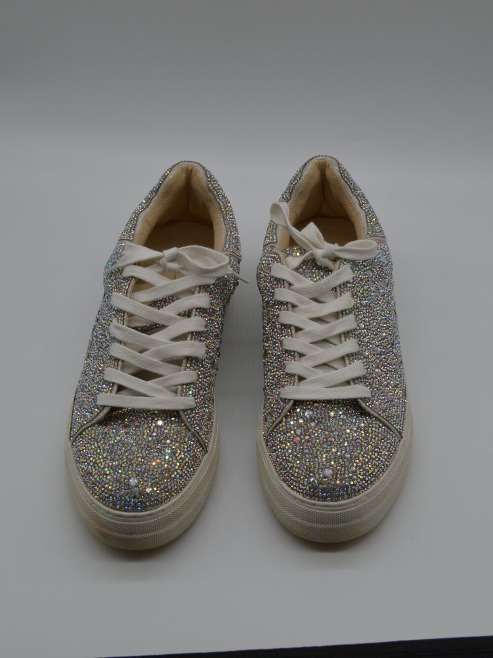 Betsey Johnson Sidney Rhinestone Sneakers size 11M